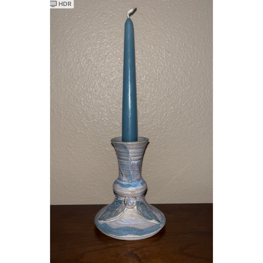Handmade Pottery Candle Holder